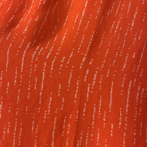 Sheer orange blouse - Picture 2 of 2